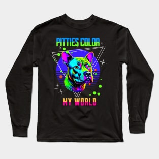 Pitties Color My World Long Sleeve T-Shirt